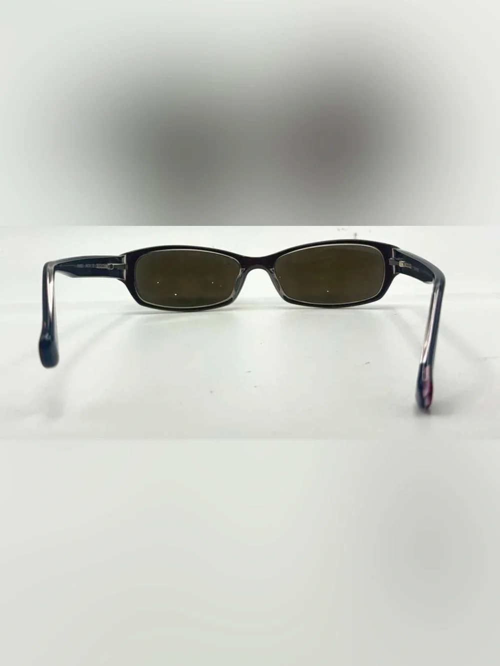 Burgundy Oval Sunglasses Frames Only